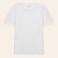 Load image into Gallery viewer, Bisiklet Yaka Tişört - Beyaz