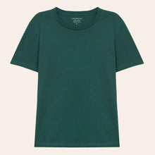 Load image into Gallery viewer, Bisiklet Yaka Tişört - Ördekbaşı Yeşili