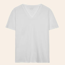 Load image into Gallery viewer, V Yaka Tişört - Beyaz