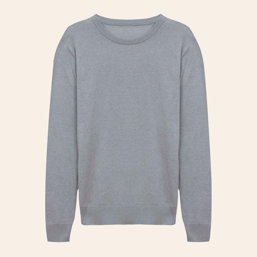 Pamuk Kaşmir Triko - Gri