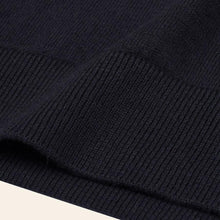 Load image into Gallery viewer, Pamuk Kaşmir Triko - Siyah