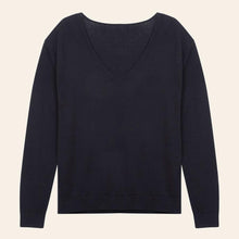 Load image into Gallery viewer, Pamuk Kaşmir Triko - Siyah