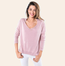 Load image into Gallery viewer, Pamuk Kaşmir Triko - Pembe