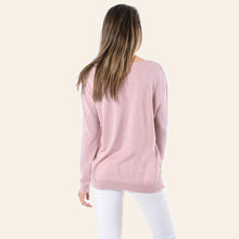 Load image into Gallery viewer, Pamuk Kaşmir Triko - Pembe