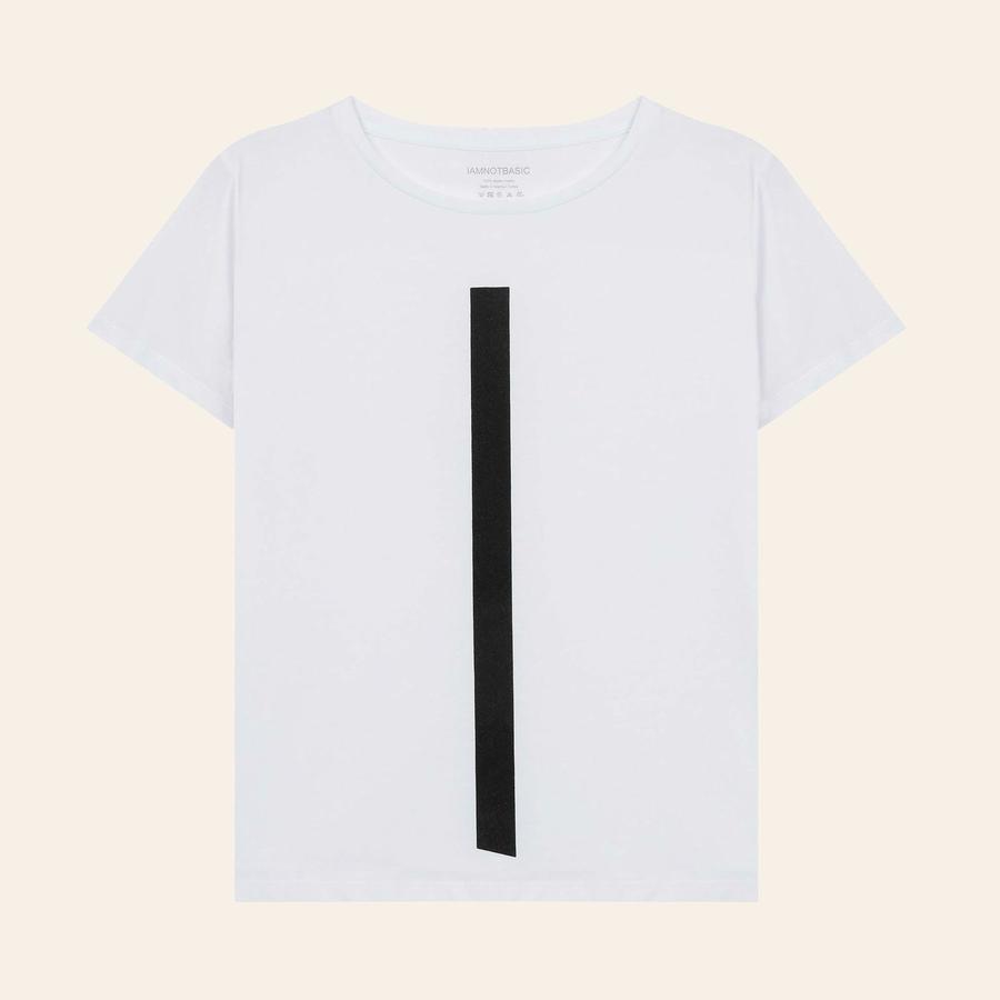 Çizgi Baskılı Tişört