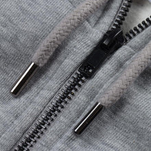 Load image into Gallery viewer, Kapşonlu Sweatshirt - Gri Melanj