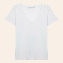 Load image into Gallery viewer, Derin V Tişört - Beyaz