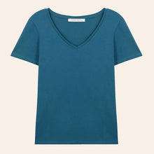 Load image into Gallery viewer, Derin V Tişört - Petrol